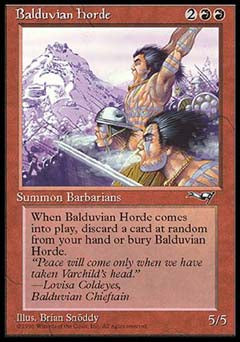Balduvian Horde (Alliances) Light Play