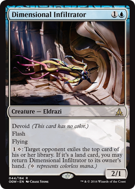 Dimensional Infiltrator (Oath of the Gatewatch) Near Mint