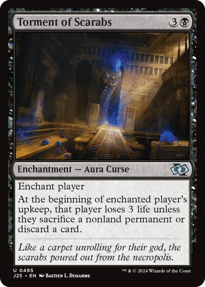Torment of Scarabs (Foundations Jumpstart) Near Mint