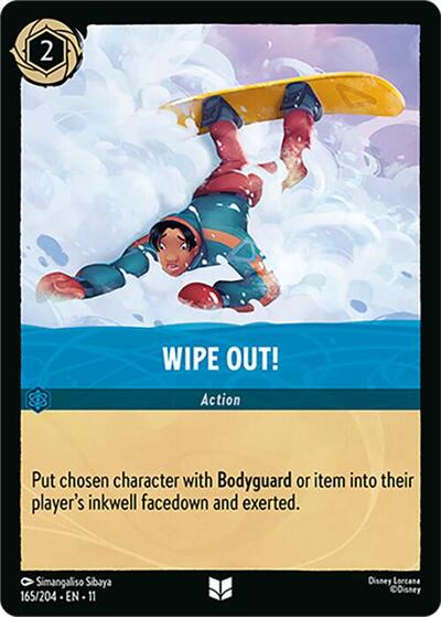Wipe Out! (Winterspell) Near Mint