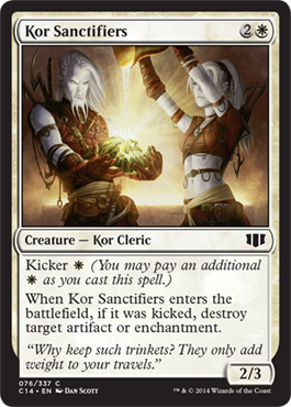 Kor Sanctifiers (Commander 2014 Edition) Light Play