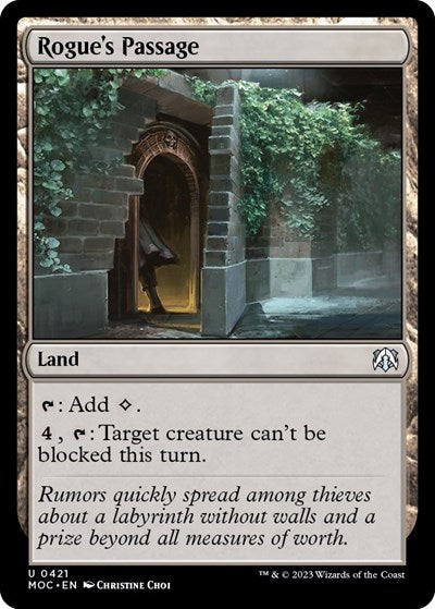 Rogue's Passage (Commander: March of the Machine) Near Mint