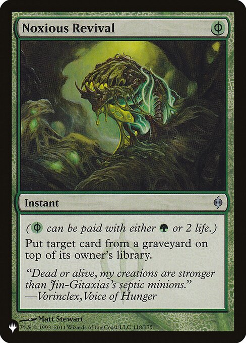 Noxious Revival (The List) Light Play