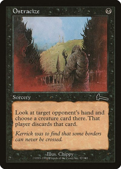 Ostracize (Urza's Legacy) Light Play