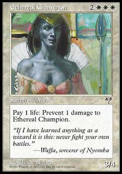 Ethereal Champion (Mirage) Light Play