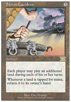 Storm Cauldron (Classic 6th Edition) Light Play