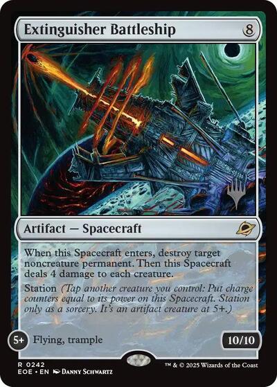 Extinguisher Battleship (Promo Pack: Edge of Eternities) Near Mint