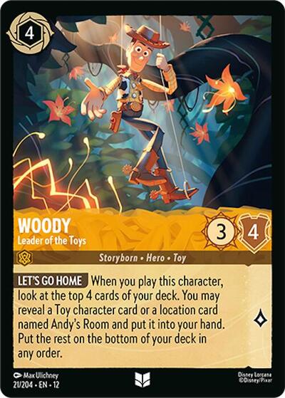 Woody - Leader of the Toys (Wilds Unknown) Near Mint