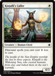 Kinjalli's Caller (Ixalan) Light Play