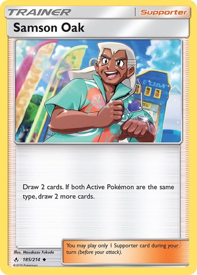 Samson Oak (SM - Unbroken Bonds) Near Mint