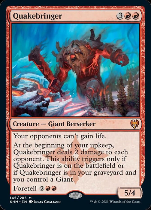 Quakebringer (Kaldheim) Near Mint Foil