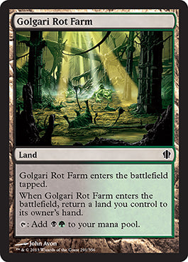 Golgari Rot Farm (Commander 2013 Edition) Light Play
