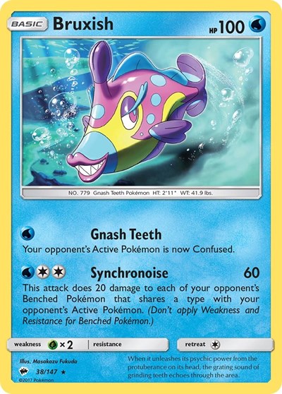 Bruxish (SM - Burning Shadows) Near Mint