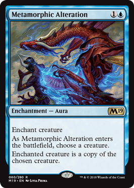 Metamorphic Alteration (Magic 2019 Core Set) Light Play
