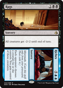 Rags to Riches (Amonkhet) Light Play