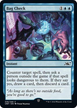 Bag Check (Unfinity) Light Play Foil