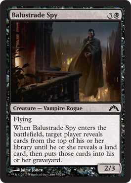 Balustrade Spy (Gatecrash) Light Play
