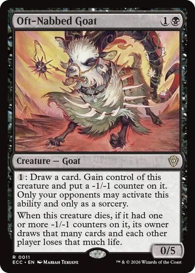 Oft-Nabbed Goat (Commander: Lorwyn Eclipsed) Near Mint
