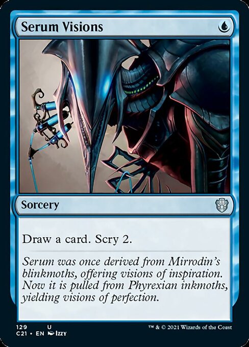 Serum Visions (Commander 2021 Strixhaven) Light Play