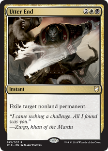 Utter End (Commander 2018) Light Play
