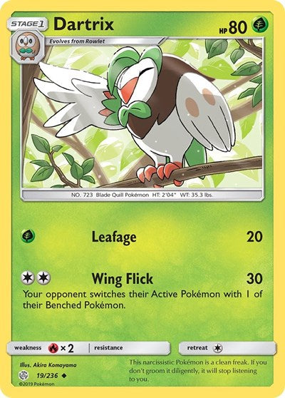 Dartrix (SM - Cosmic Eclipse) Near Mint