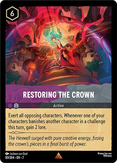 Restoring the Crown (Archazia's Island) Near Mint