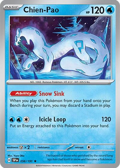 Chien-Pao (SV08: Surging Sparks) Near Mint Holofoil