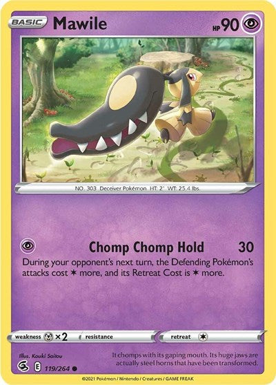 Mawile (SWSH08: Fusion Strike) Near Mint