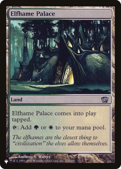 Elfhame Palace (The List) Near Mint