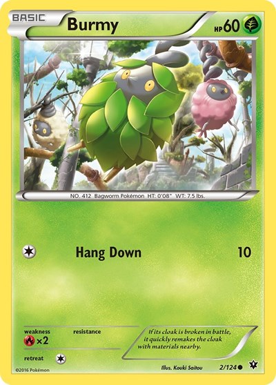 Burmy (XY - Fates Collide) Near Mint