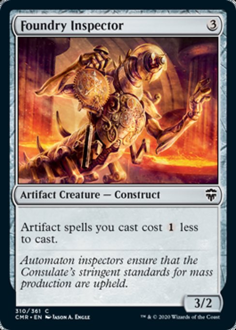 Foundry Inspector (Commander Legends) Near Mint Foil