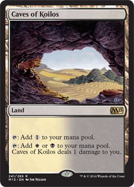 Caves of Koilos (Magic 2015 Core Set) Light Play
