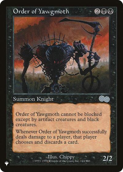 Order of Yawgmoth (USG) (The List) Near Mint