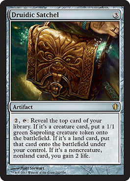 Druidic Satchel (Commander 2013 Edition) Light Play