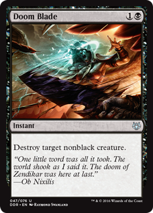 Doom Blade (Duel Decks: Nissa vs Ob Nixilis) Light Play