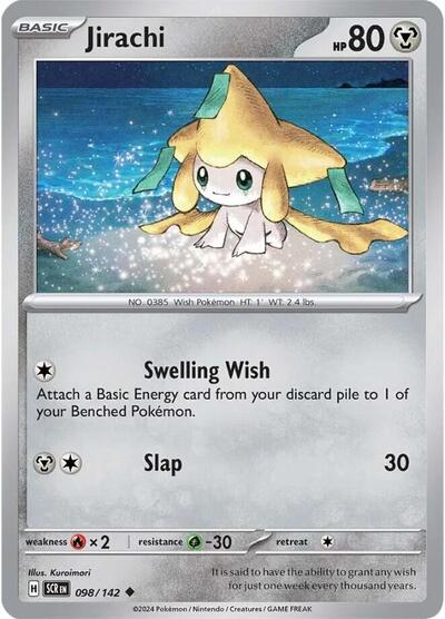 Jirachi (SV07: Stellar Crown) Near Mint