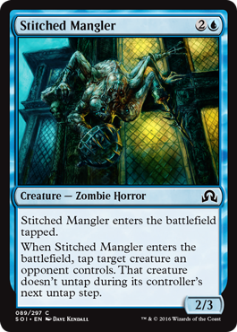 Stitched Mangler (Shadows Over Innistrad) Light Play Foil