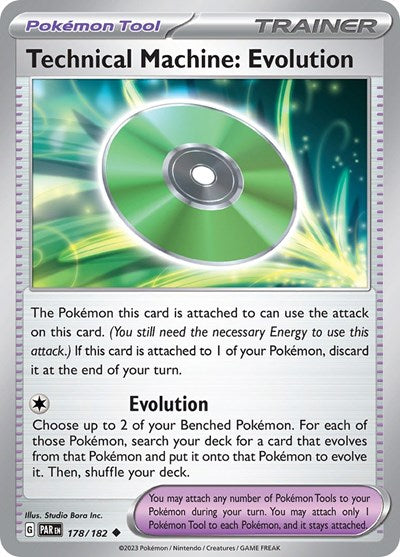 Technical Machine: Evolution (Scarlet and Violet: Paradox Rift) Near Mint