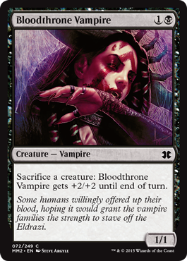 Bloodthrone Vampire (Modern Masters 2015) Light Play Foil