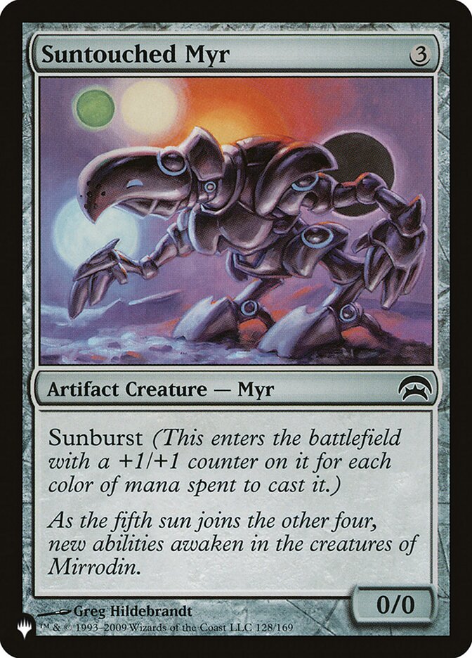 Suntouched Myr (The List) Light Play