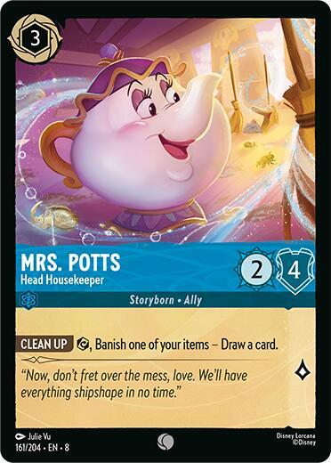Mrs.Potts - Head Housekeeper (Reign of Jafar) Near Mint