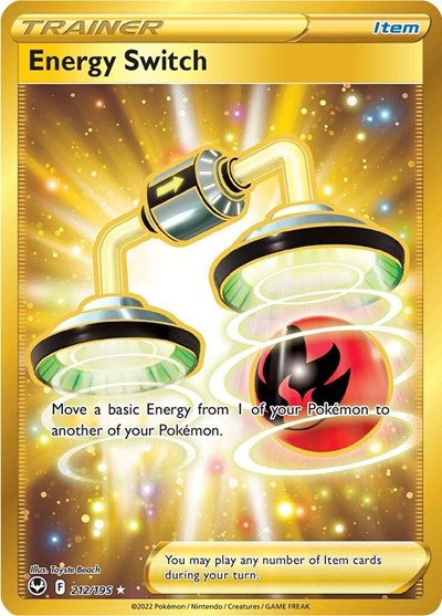 Energy Switch (Secret) (SWSH12: Silver Tempest) Near Mint Holofoil
