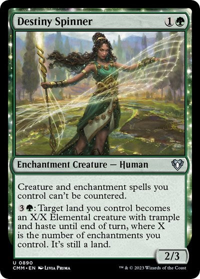 Destiny Spinner (Commander Masters) Light Play
