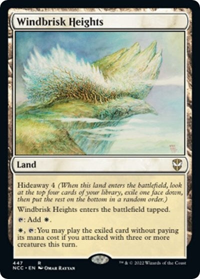 Windbrisk Heights (Commander: Streets of New Capenna) Light Play